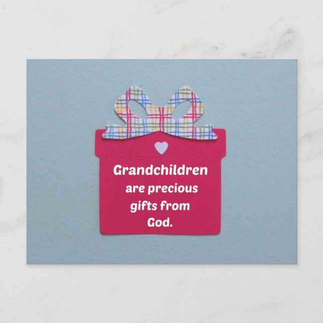 Carte Postale Les petits-enfants sont des cadeaux précieux de Di (Devant)