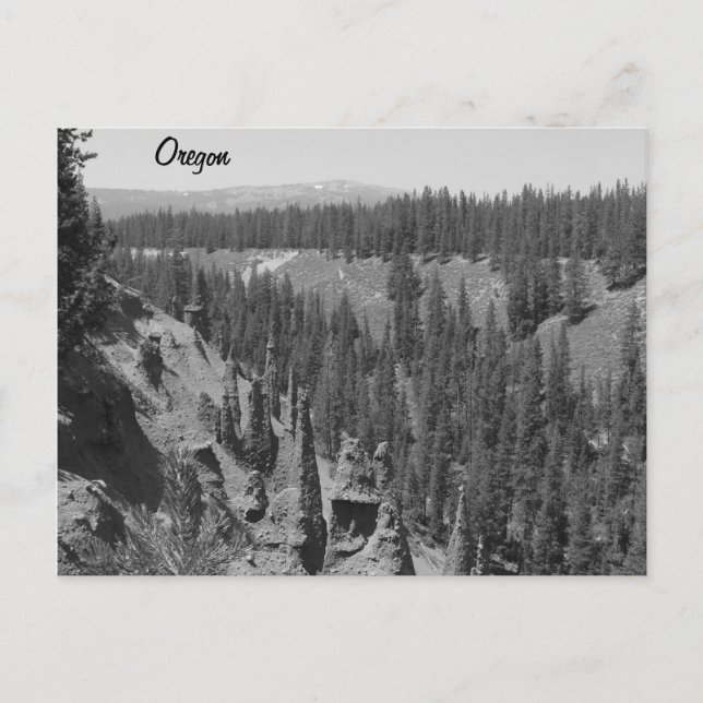 Carte Postale Les Pinnacles, Lac De Crater (Devant)