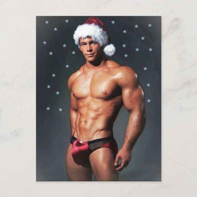 Carte Postale Les plus beaux mecs de la planète ! L'heure de l'é (Devant)