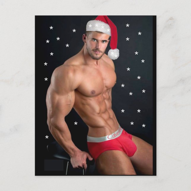 Carte Postale Les plus beaux mecs de la planète ! L'heure de l'é (Devant)