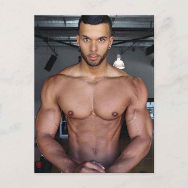 Carte Postale Les plus beaux mecs de la planète ! L'heure de l'é (Devant)