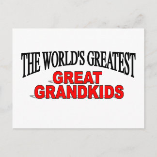 Carte Postale Les plus grands petits-enfants du monde