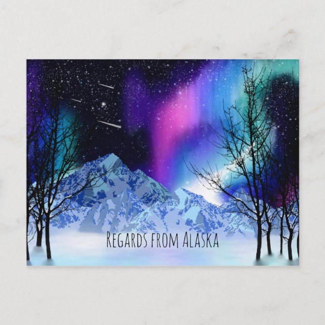 Carte Postale Les points forts de l'hiver (Devant)