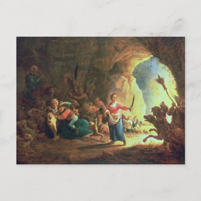 Carte Postale Les portes de Hadès (Devant)