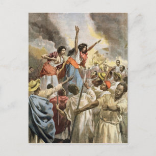 Carte Postale Les princesses royales prêchant la guerre sainte