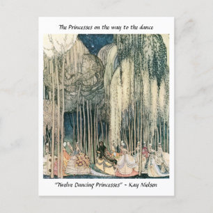 Carte Postale Les Princesses sur le chemin de la danse Kay Niels