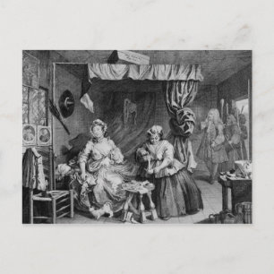 Carte Postale Les progrès d'A Harlot