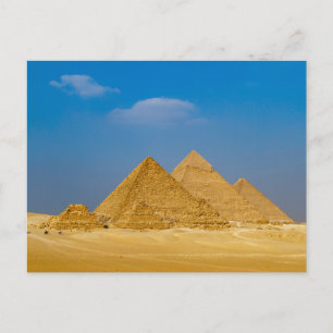 Carte Postale Les Pyramides de Gizeh