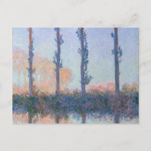 Carte Postale Les quatre arbres de Claude Monet
