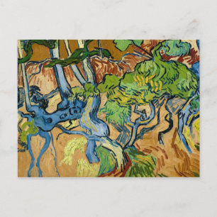 Carte Postale Les racines des arbres par Vincent van Gogh (juill