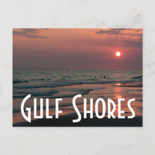 Carte Postale Les rives du Golfe