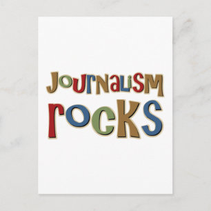 Carte Postale Les rochers du journalisme