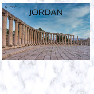 Carte Postale Les ruines de Jerash Jordanie
