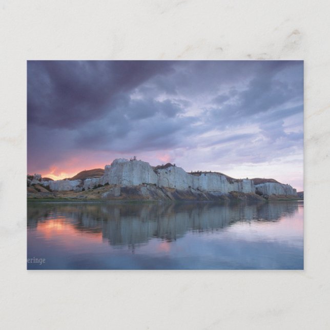 Carte Postale Les ruptures du fleuve Missouri supérieur (Devant)