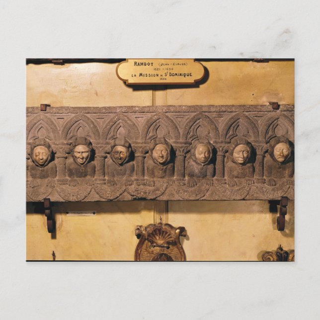 Carte Postale Les Sept Péchés Mortels (Devant)