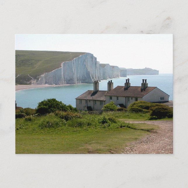 Carte Postale Les Sept Soeurs, Cuckmere Haven, Sussex (Devant)