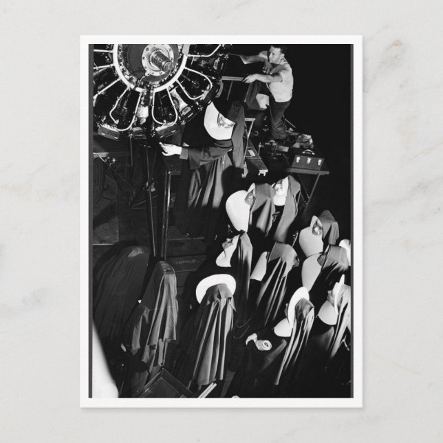 Carte Postale Les Soeurs Volantes. (Devant)