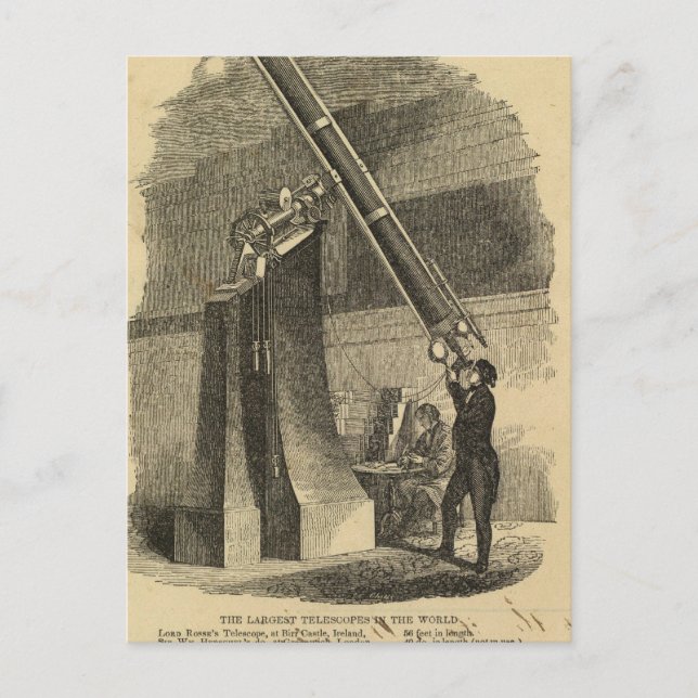 Carte Postale Les télescopes les plus grands (Devant)