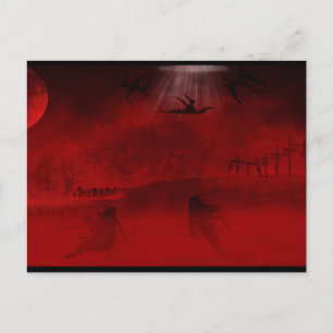 Carte Postale Les terres désolées de l'enfer