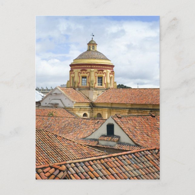 Carte Postale Les toits de Bogota (Devant)