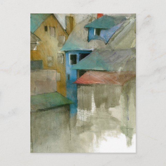 Carte Postale Les toits de Seattle (Devant)