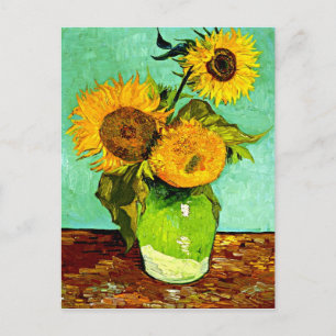 Carte Postale Les tournesols de Van Gogh (3)