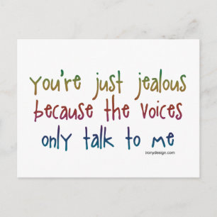 Carte Postale Les voix