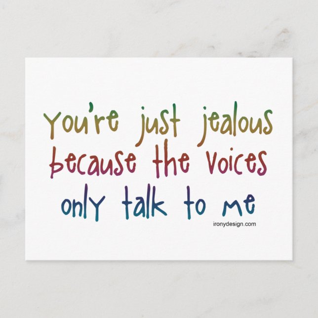 Carte Postale Les voix (Devant)