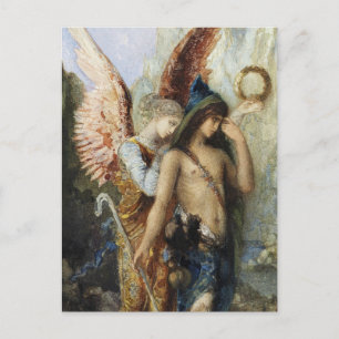 Carte Postale « Les Voix » Ange Art par Gustave Moreau