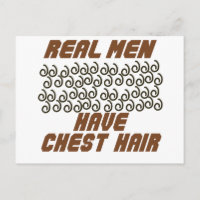 Les Vrais Hommes Ont Les Cheveux De La Poitrine !