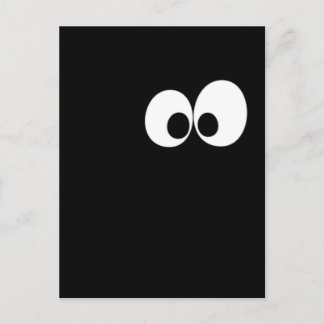 Carte Postale Les yeux dans l'obscurité