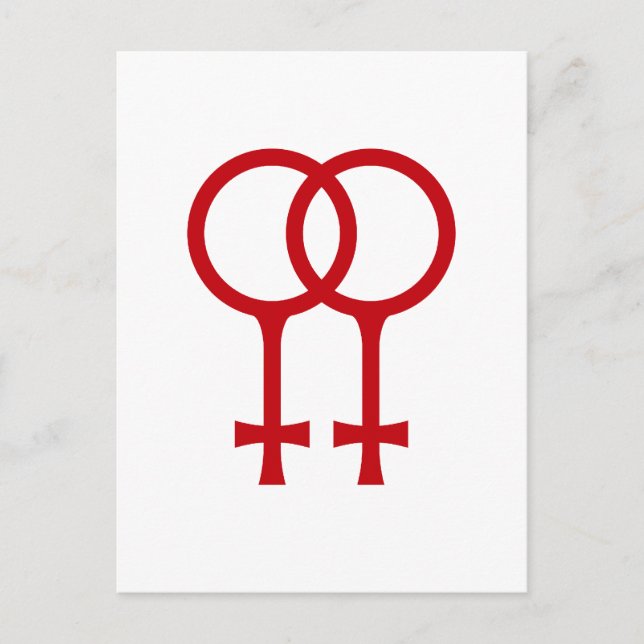 Carte Postale Lesbienne (Devant)