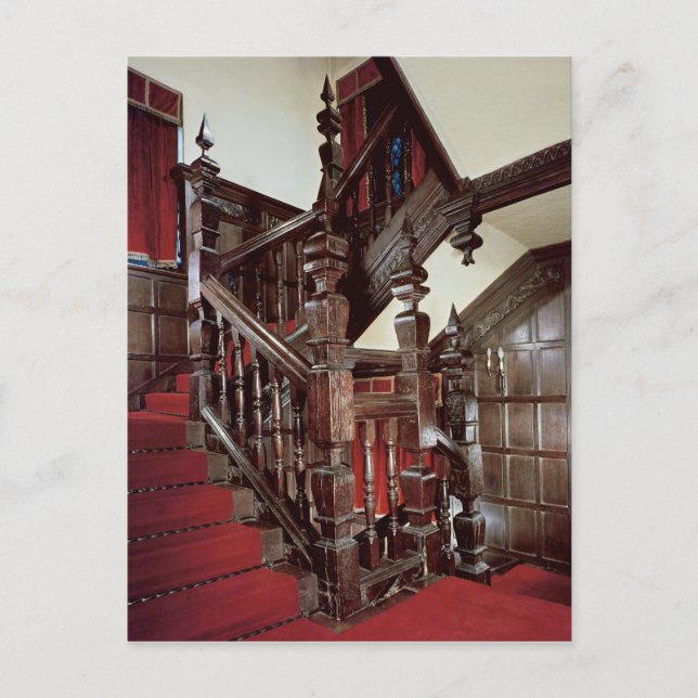 Carte Postale L'escalier Well, c.1600 (Devant)