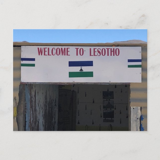 Carte Postale lesotho (Devant)