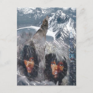 Carte Postale L'esprit autochtone en Alaska