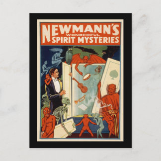 Carte Postale L'esprit merveilleux de Newmann mystères