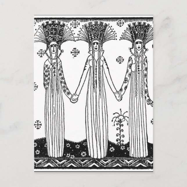 Carte Postale L'est du soleil de Nielsen et l'ouest de la lune (Devant)