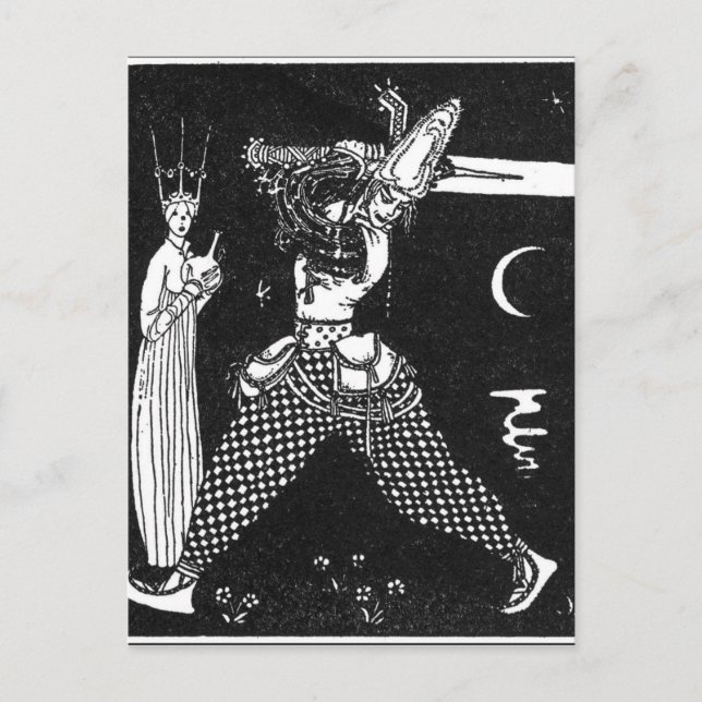 Carte Postale L'est du soleil de Nielsen et l'ouest de la lune (Devant)