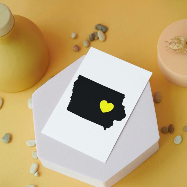 Carte Postale L'État Hawkeye - L'amour (Créateur téléchargé)