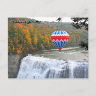 Carte Postale Letchworth Falls NY