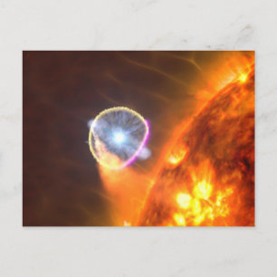 Carte Postale L'étoile naine blanche dans V407 Cygni