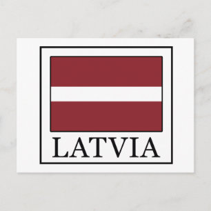 Carte Postale Lettonie