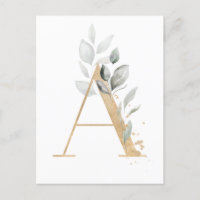 Lettre A Monogramme