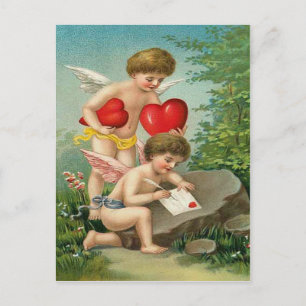 Carte Postale Lettre d'amour