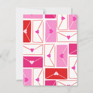 Carte Postale lettre d'amour