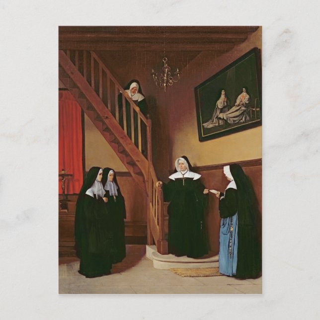 Carte Postale Lettre de recommandation, 1859 (Devant)