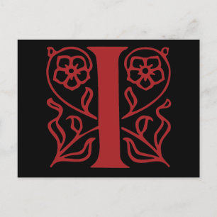 Carte Postale Lettre fantaisie I