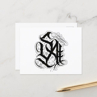 CARTE POSTALE LETTRE SA CHICHANE