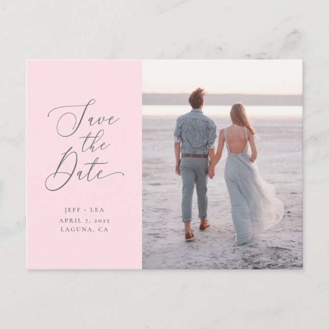 Carte Postale Lettres balayées (Devant)