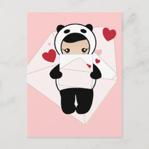 Carte Postale Lettres d'amour